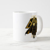 Grande Tasse Black Adam Triangular Pillar Graphic (Devant droit)