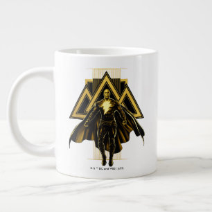 Grande Tasse Black Adam Triangular Pillar Graphic
