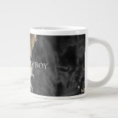 Grande Tasse Black Champagne Gold Cowhide (Droite)