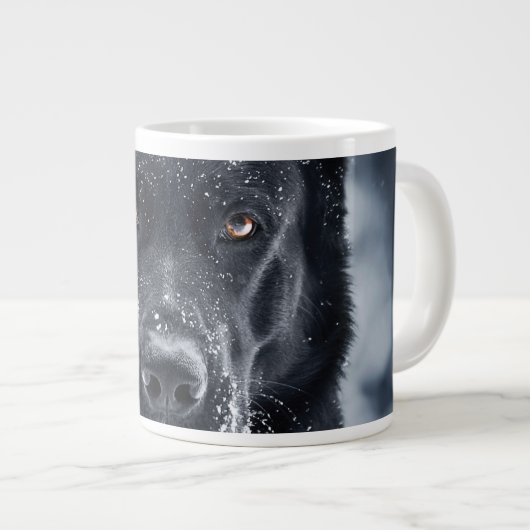 Grande Tasse Black German Shepherd (Devant droit)