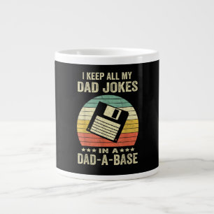 Grande Tasse Blagues drôles de papa pour hommes dans dad-a-Base
