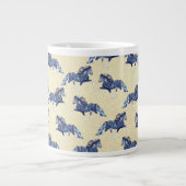 Grande Tasse Blámóða 2 Cheval Islandais Bleu (Devant)