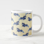 Grande Tasse Blámóða 2 Cheval Islandais Bleu (Droite)