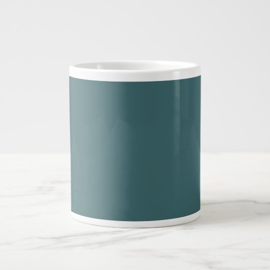 Grande Tasse Blank Cyan (Devant)