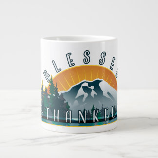 Grande Tasse Blessed and Thankful
