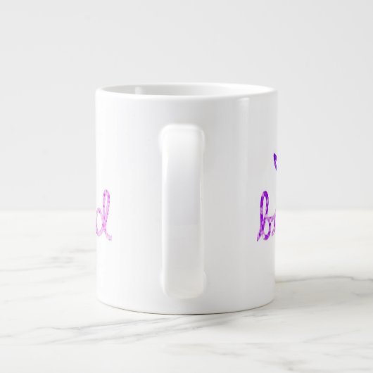 Grande Tasse Bleu ciel (Dos)