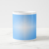 Grande Tasse Bleu clair brillant (Devant)