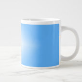 Grande Tasse Bleu clair brillant (Droite)