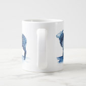 Grande Tasse Bleu de cobalt Animaux de ferme - Moutons (Dos)