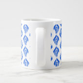 Grande Tasse Bleu Méditerranée (Dos)