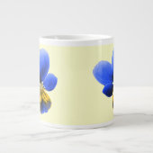 Grande Tasse Bleu Pansy (Devant)