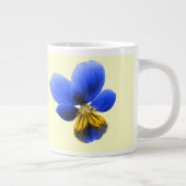 Grande Tasse Bleu Pansy (Droite)