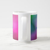 Grande Tasse Bleu Poupée Inspirant (Dos)