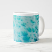 Grande Tasse Blue Crush - Abstract Coastal Artwork  (Devant droit)