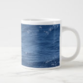 Grande Tasse Blue Ocean Motif, Beach Ocean View Lovers (Droite)