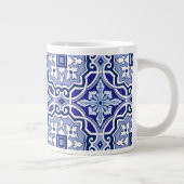 Grande Tasse Blue tiles,Mediterranean tiles,majolica (Droite)