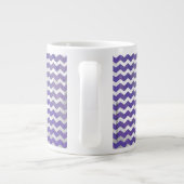 Grande Tasse Blueberry Smear Chevron Motif (Dos)