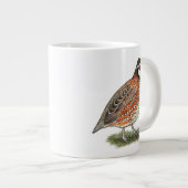 Grande Tasse Bobwhite Quail (Devant droit)