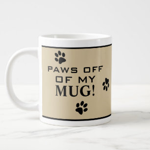 Grande Tasse Boisson chaude personnalisée de typographie de pat