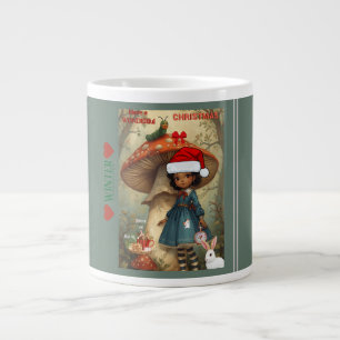 Grande Tasse Boisson d'hiver Alice au pays des merveilles Bois-
