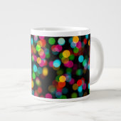 Grande Tasse Bokeh design coloré (Devant droit)