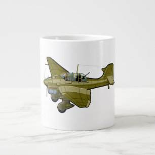 Grande Tasse Bombe rétro