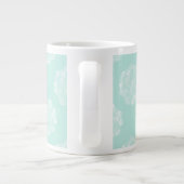Grande Tasse Bonheur plante | Pastel Succulent Motif (Dos)