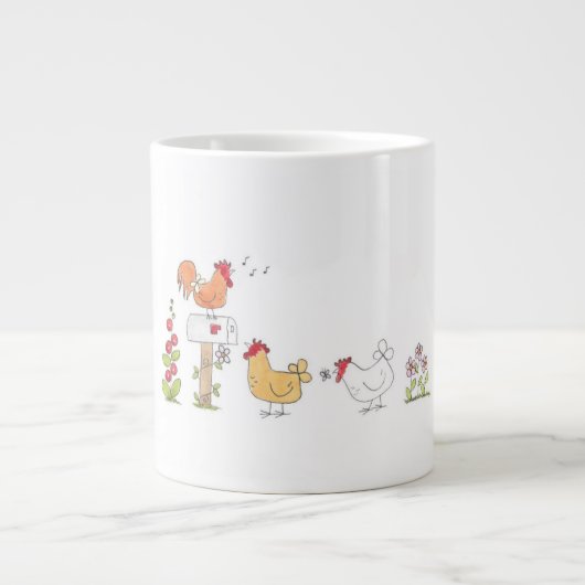 Grande Tasse Bonjour à tous (Devant)