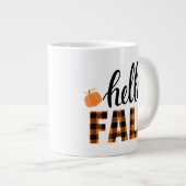Grande Tasse Bonjour automne (Devant droit)