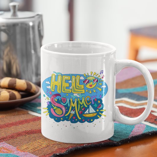 Grande Tasse Bonjour été