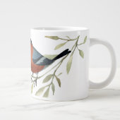 Grande Tasse Bonjour, mignon Robin (Droite)