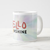 Grande Tasse Bonjour Sonshine, Sun Rays, Vues d'été (Devant droit)