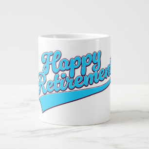 Grande Tasse Bonne retraite édition bleue