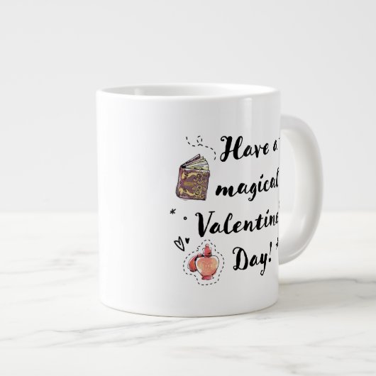 Grande Tasse Bonne Saint Valentin ! (Devant droit)