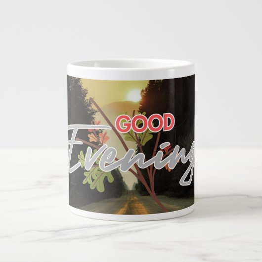 Grande Tasse Bonsoir (Devant)