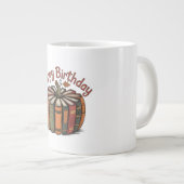 Grande Tasse Book Pumpkin Happy Birthday (Devant droit)