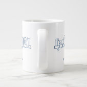Grande Tasse Boston Skyline (Dos)