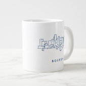 Grande Tasse Boston Skyline (Devant droit)
