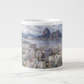 Grande Tasse Botafogo avec le pain de sucre (Devant)