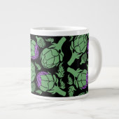 Grande Tasse Botanical Artichoke Art Home Decor (Devant droit)