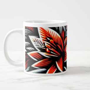 Grande Tasse Botanique Moderne