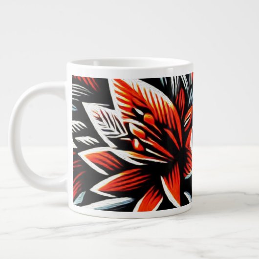 Grande Tasse Botanique Moderne (Gauche)