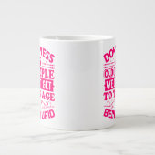Grande Tasse Bouchon cadeau (Devant)