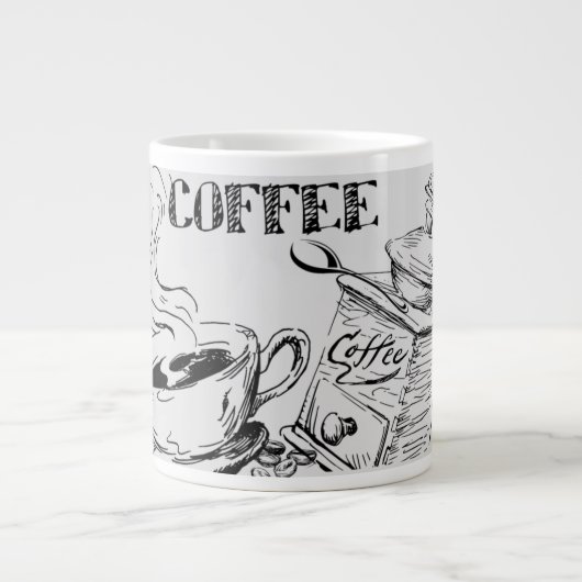 Grande Tasse Bouchon de café pour tous les jours (Devant)
