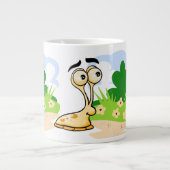 Grande Tasse Bouchon de dessin mignon (Devant)