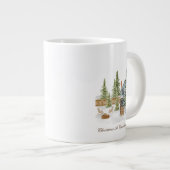 Grande Tasse Bouchon de Noël (Devant droit)