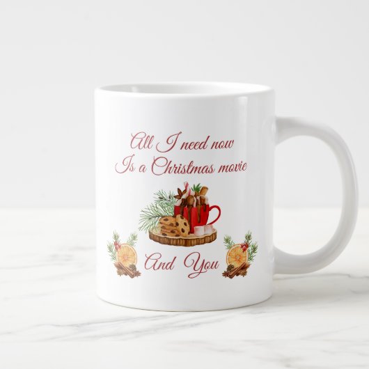 Grande Tasse Bouchon de Noël (Droite)