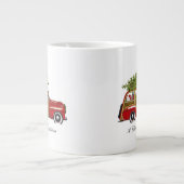 Grande Tasse Bouchon de Noël (Devant)