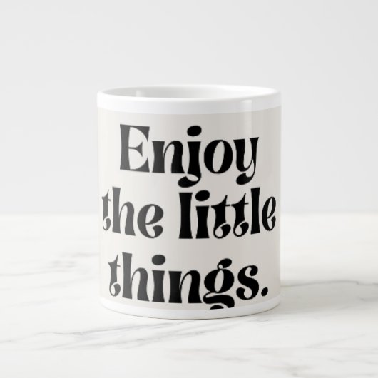 Grande Tasse Bouchon de spécialité (Devant)