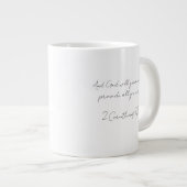 Grande Tasse Bouchon de spécialité (Devant droit)